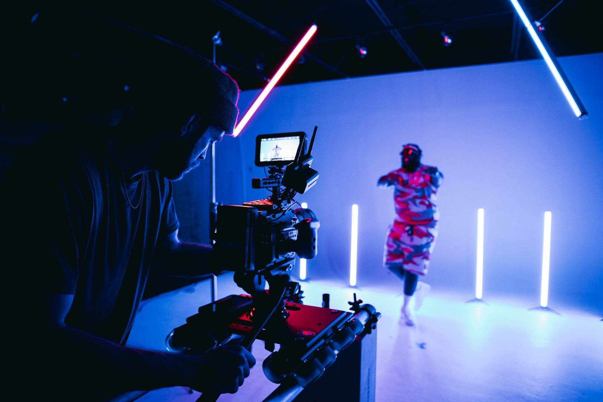 Music video production companies behind the shoot