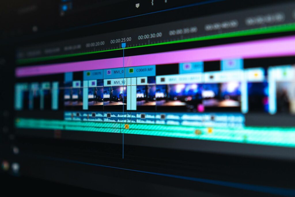 Video editing services used to determine final TV commercial production cost